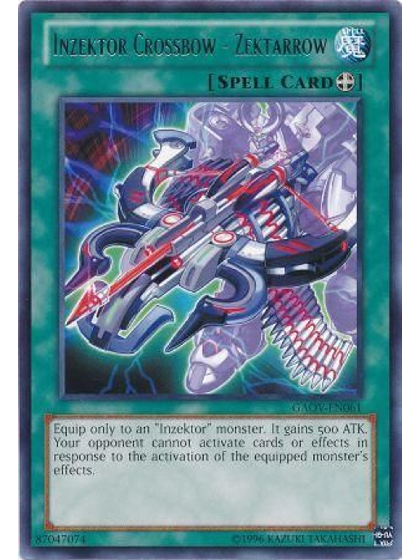 Inzektor Crossbow - Zektarrow - GAOV-EN061 - Rare Unlimited 1