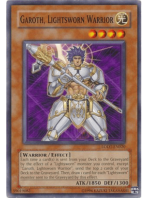 Garoth, Lightsworn Warrior - LODT-EN020 - Common Unlimited