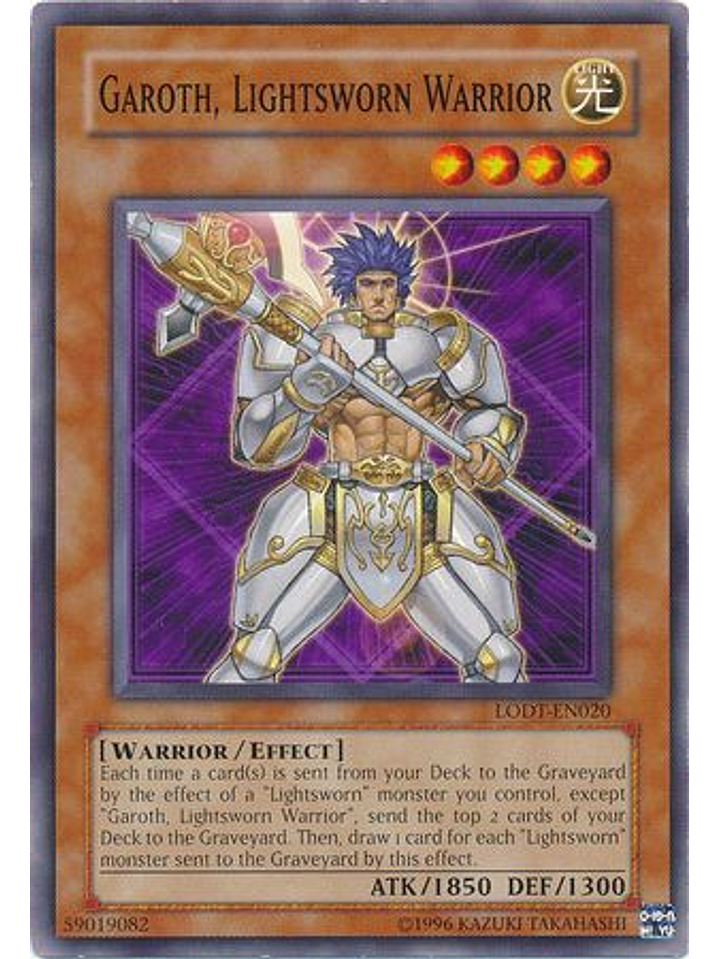 Garoth, Lightsworn Warrior - LODT-EN020 - Common Unlimited 1