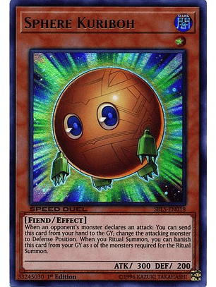 Sphere Kuriboh - SBLS-EN018 - Ultra Rare 1st Edition