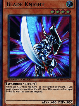 Blade Knight - SBAD-EN006 - Ultra Rare 1st Edition
