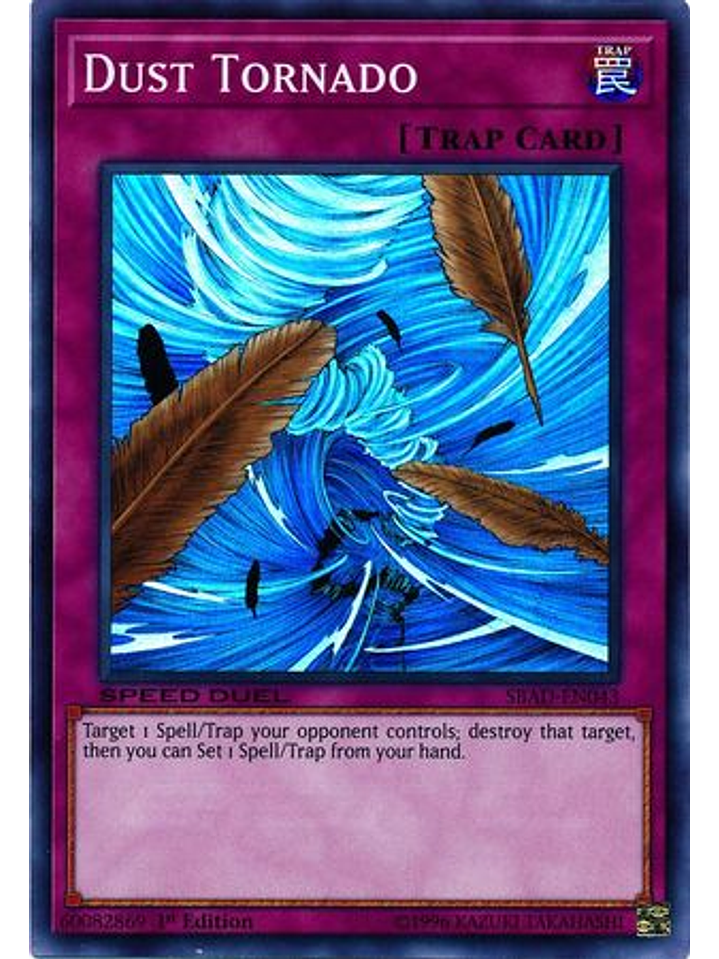 Dust Tornado - SBAD-EN043 - Super Rare 1st Edition 1