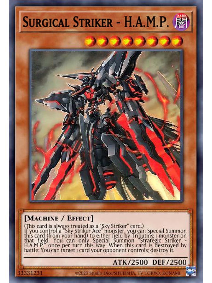 Surgical Striker - H.A.M.P. - MAMA-EN001 - Ultra Rare 1st Edition 1