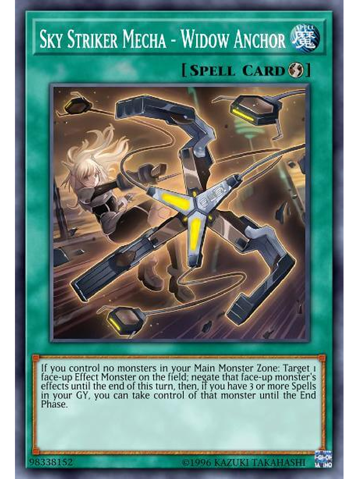 Sky Striker Mecha - Widow Anchor - MAMA-EN010 - Ultra Rare 1st Edition 1