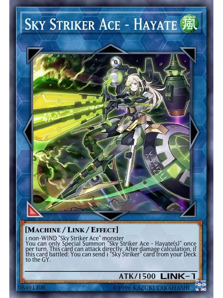 Sky Striker Ace - Hayate - MAMA-EN007 - Ultra Rare 1st Edition 1