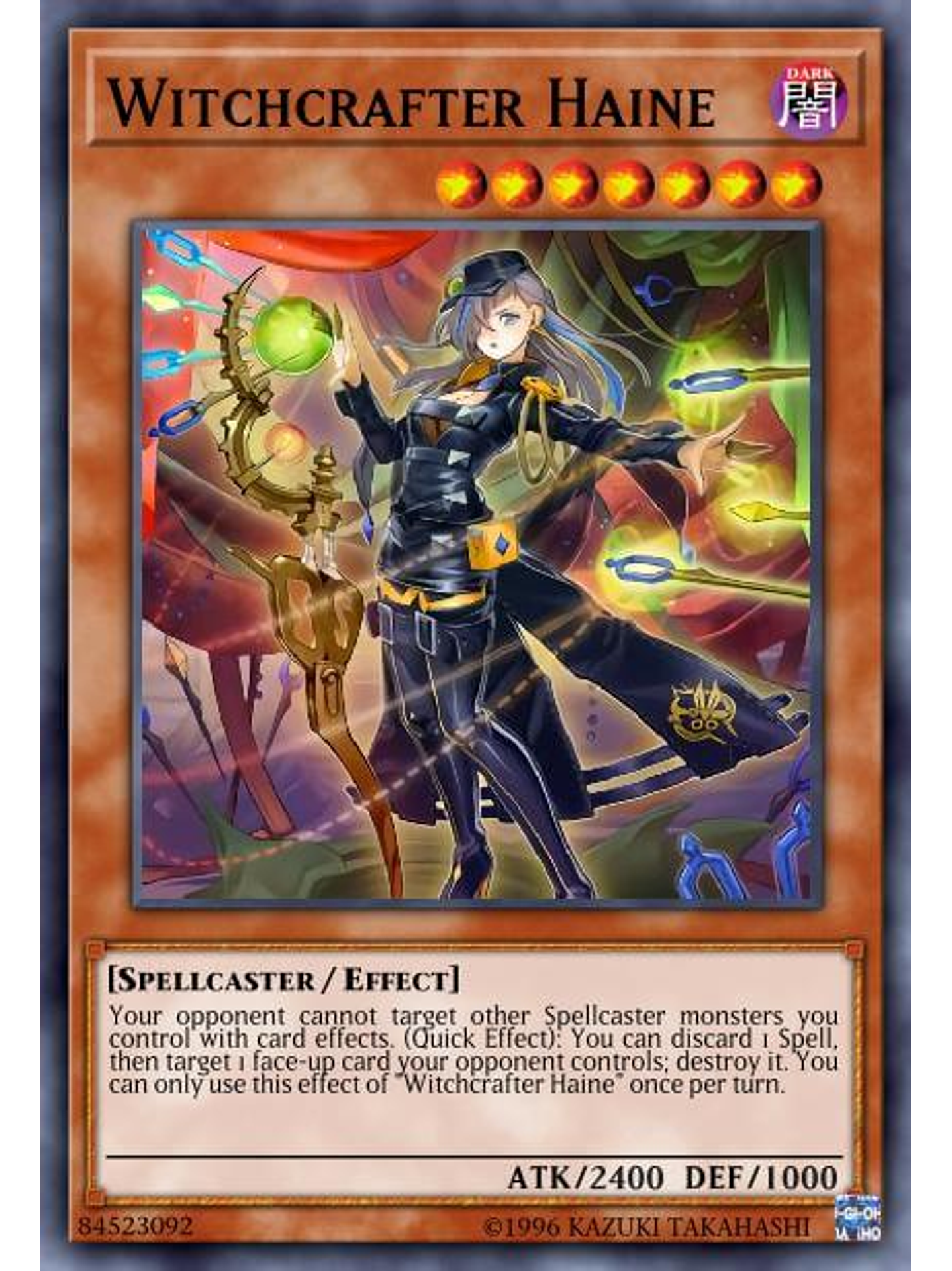 Witchcrafter Haine - MAMA-EN022 - Ultra Rare 1st Edition 1