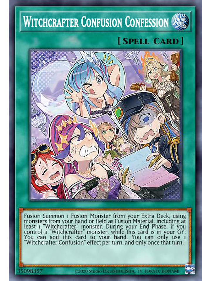 Witchcrafter Confusion Confession - MAMA-EN021 - Ultra Rare 1st Edition 1