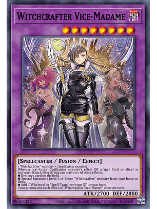 Witchcrafter Vice-Madame - MAMA-EN020 - Ultra Rare 1st Edition