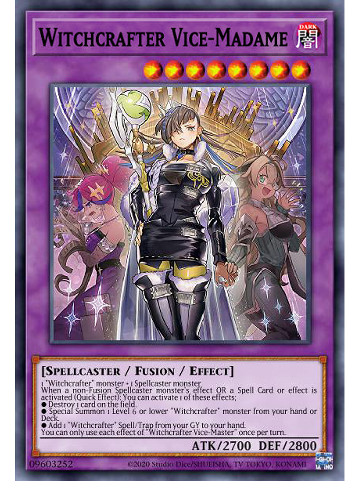 Witchcrafter Vice-Madame - MAMA-EN020 - Ultra Rare 1st Edition 1