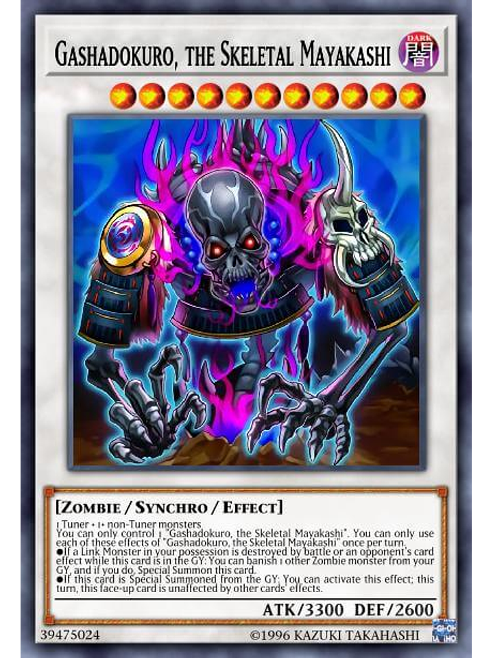 Gashadokuro, the Skeletal Mayakashi - MAMA-EN018 - Ultra Rare 1st Edition 1