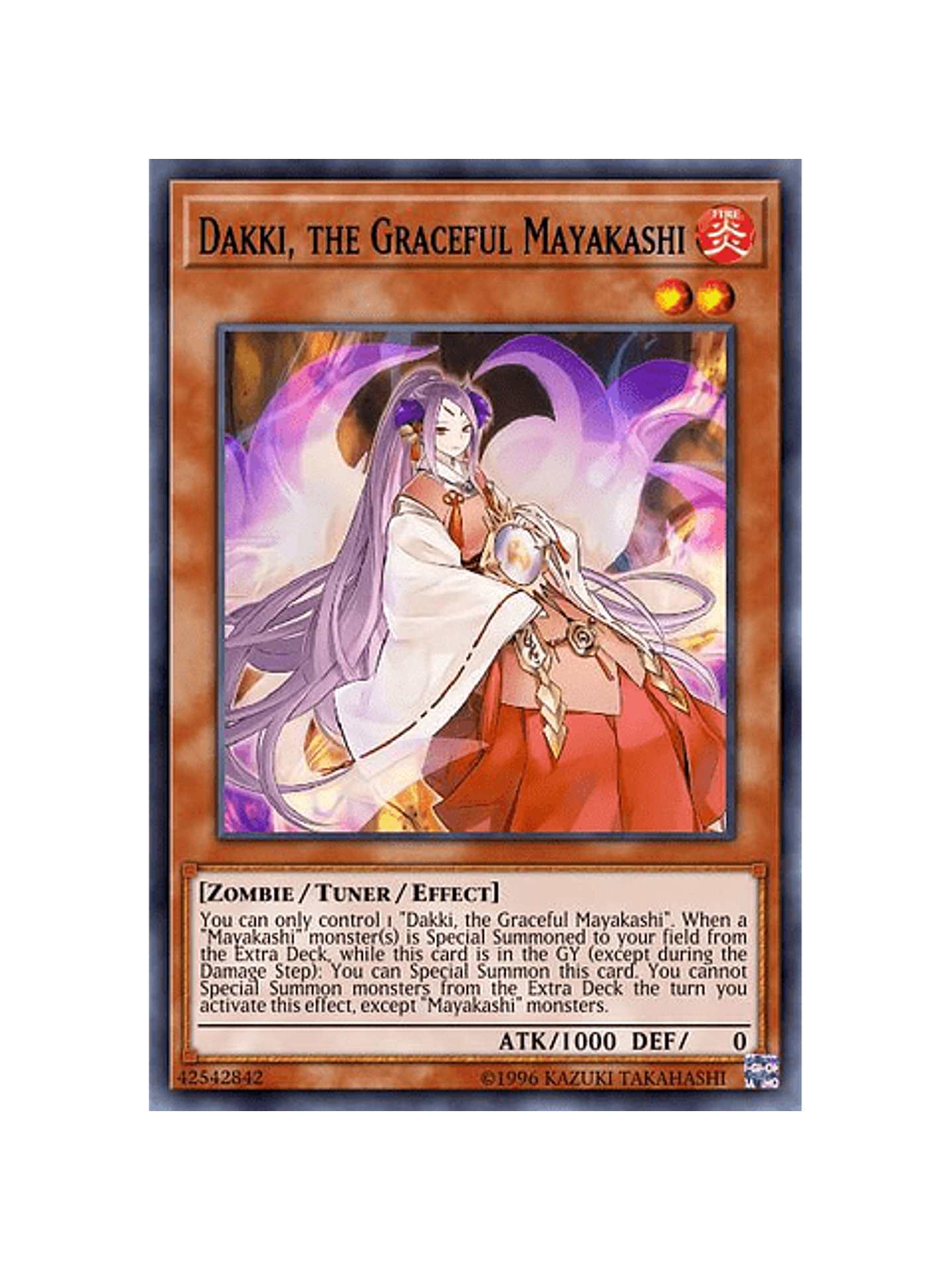 Dakki, the Graceful Mayakashi - MAMA-EN016 - Ultra Rare 1st Edition 1