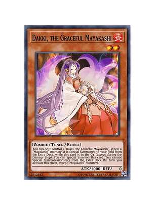 Dakki, the Graceful Mayakashi - MAMA-EN016 - Ultra Rare 1st Edition