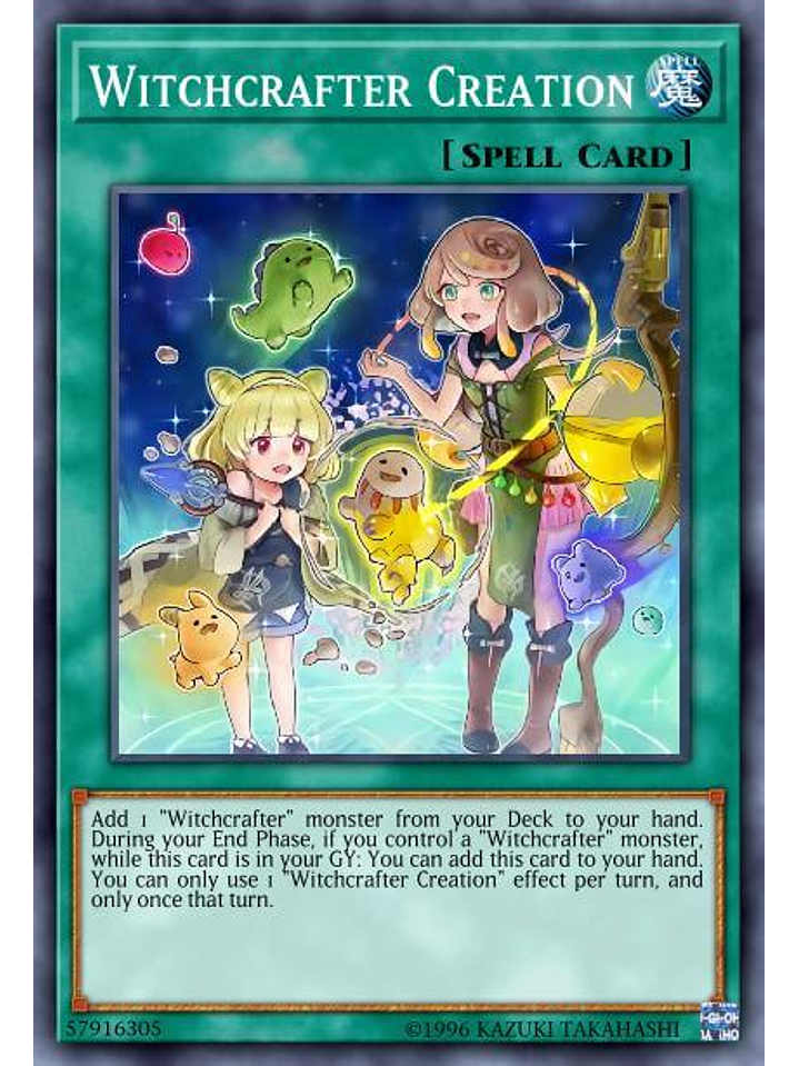 Witchcrafter Creation - MAMA-EN024 - Ultra Rare 1st Edition 1