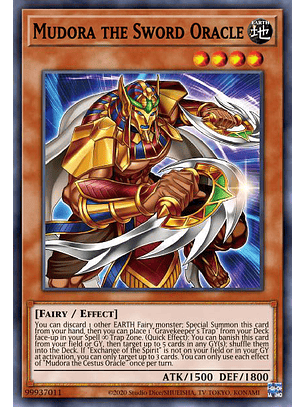 Mudora the Sword Oracle - MAMA-EN026 - Ultra Rare 1st Edition