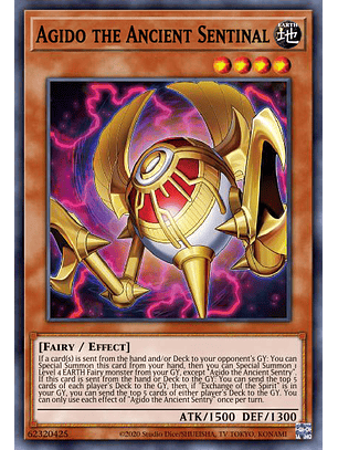 Agido the Ancient Sentinel - MAMA-EN028 - Ultra Rare 1st Edition