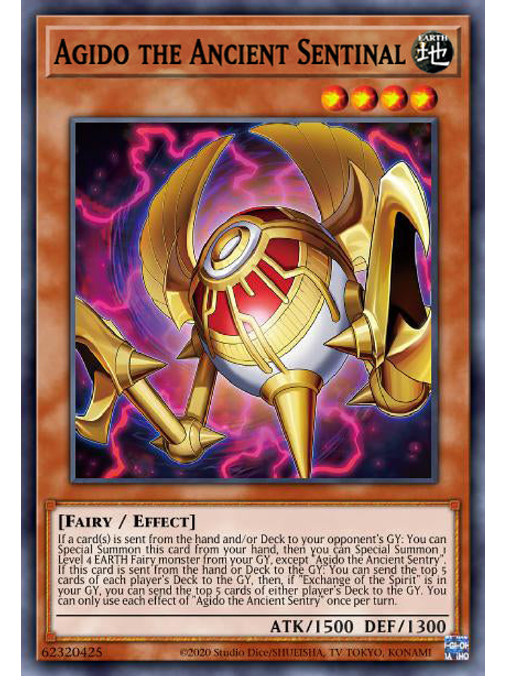 Agido the Ancient Sentinel - MAMA-EN028 - Ultra Rare 1st Edition 1