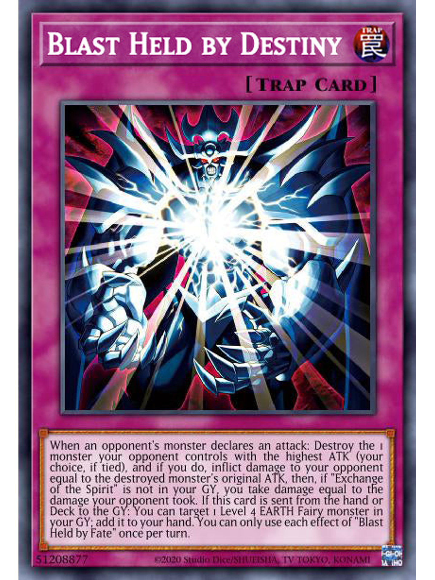 Blast Held by Destiny - MAMA-EN031 - Ultra Rare 1st Edition 1