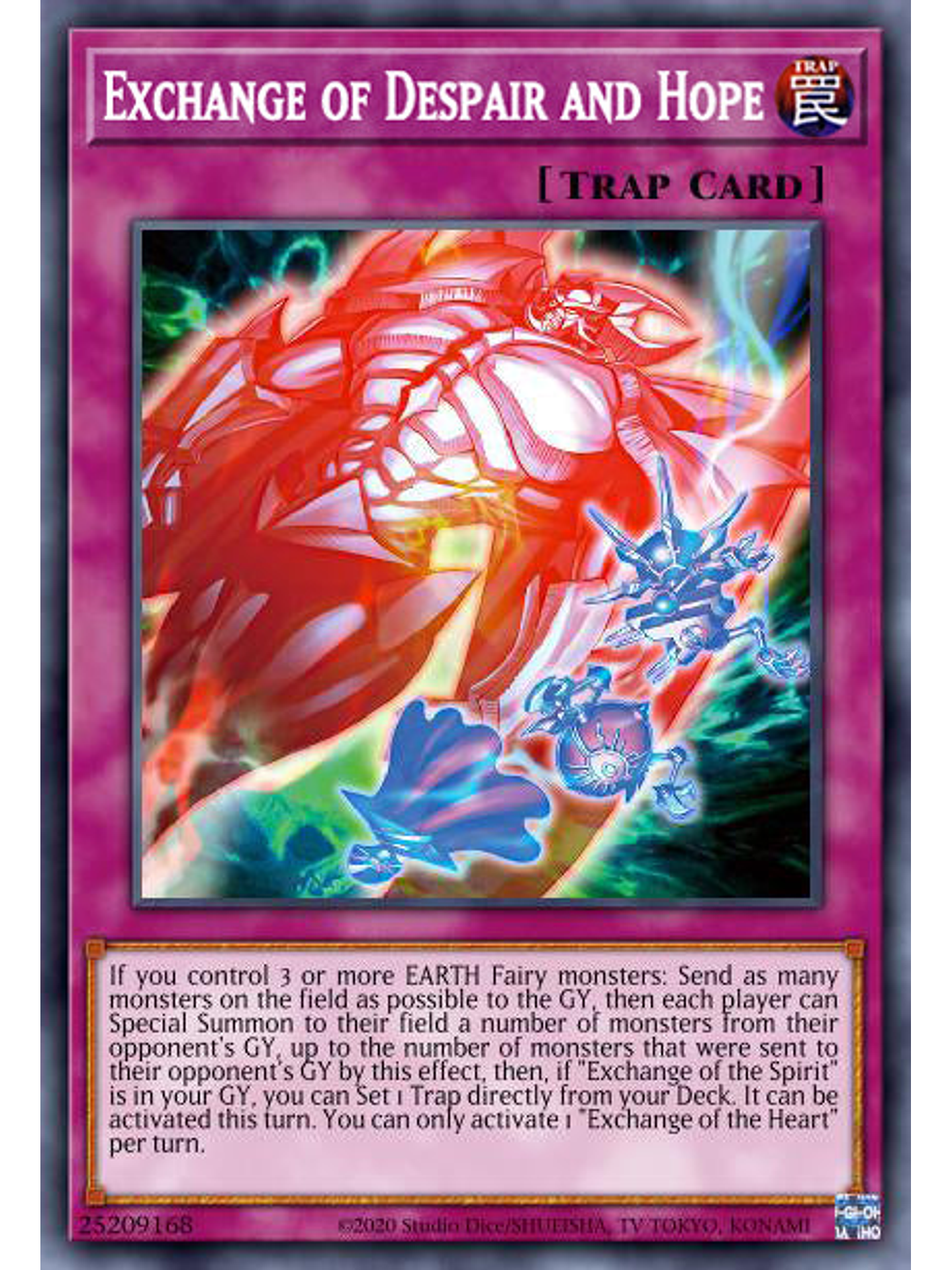 Exchange of Despair and Hope - MAMA-EN030 - Ultra Rare 1st Edition 1