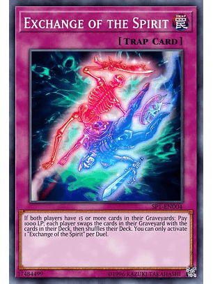 Exchange of the Spirit - MAMA-EN032 - Ultra Rare 1st Edition