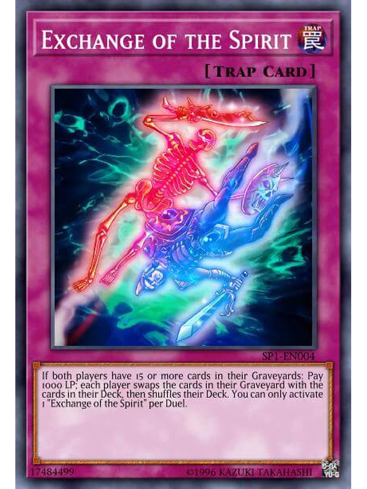 Exchange of the Spirit - MAMA-EN032 - Ultra Rare 1st Edition 1