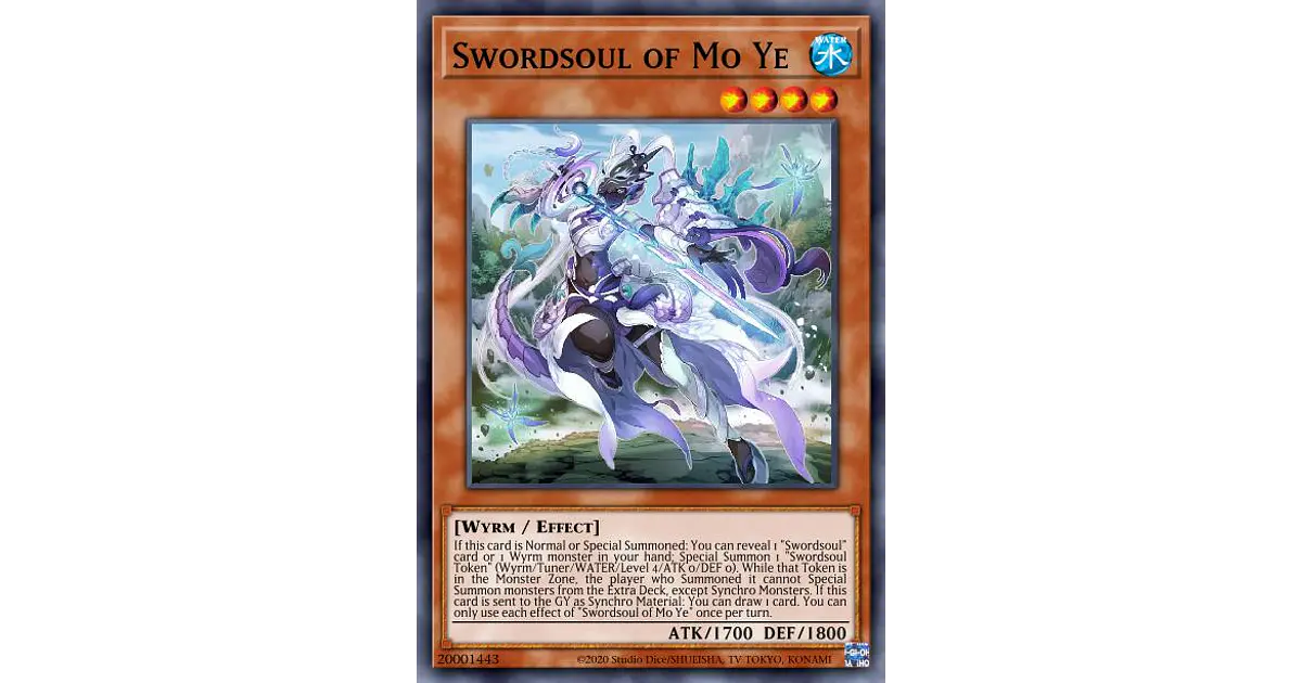 Swordsoul of Mo Ye (Ultra Rare) - MAMA-EN034 - 1st Edition