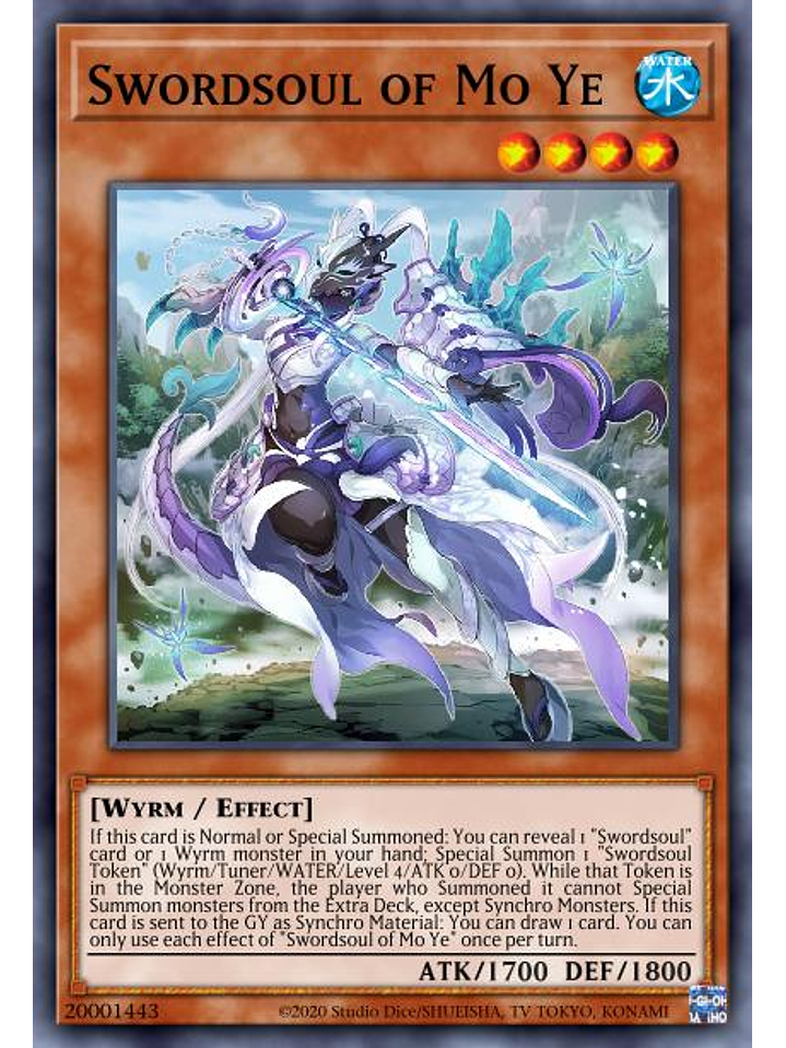 Swordsoul of Mo Ye - MAMA-EN034 - Ultra Rare 1st Edition 1