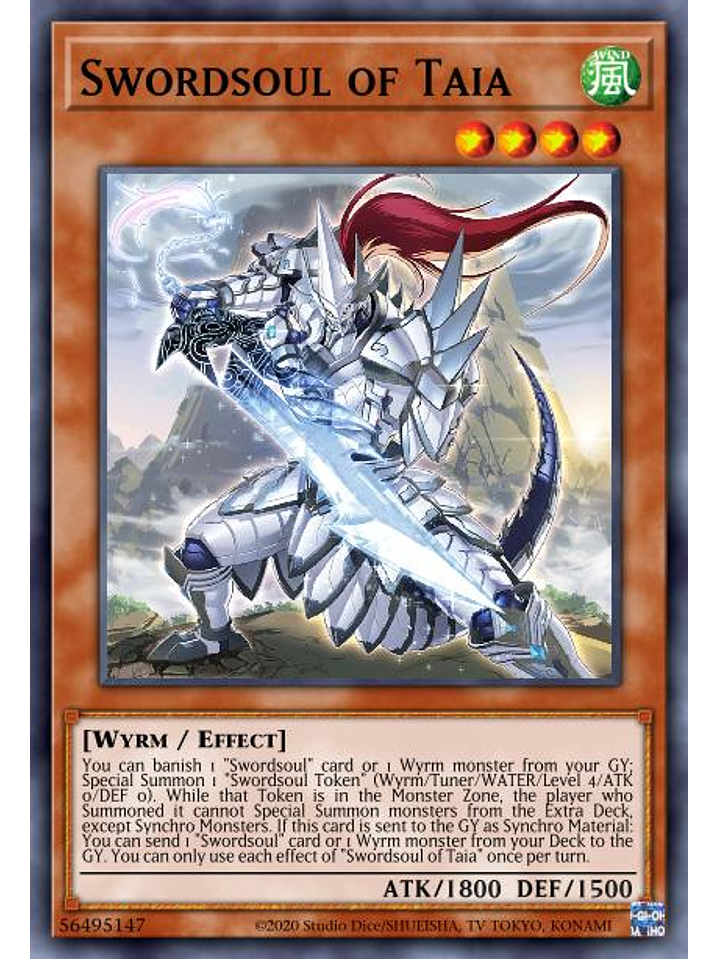 Swordsoul of Taia - MAMA-EN035 - Ultra Rare 1st Edition 1