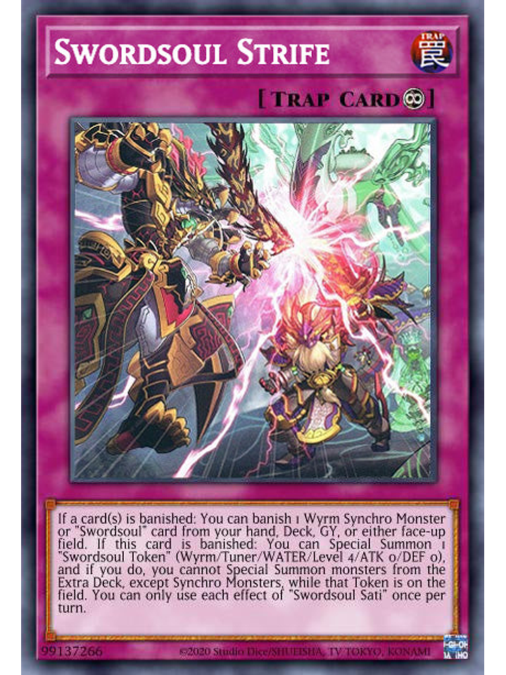 Swordsoul Strife - MAMA-EN045 - Ultra Rare 1st Edition 1