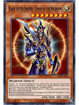 Black Luster Soldier - Envoy of the Beginning - MAMA-EN047 - Ultra Rare 1st Edition