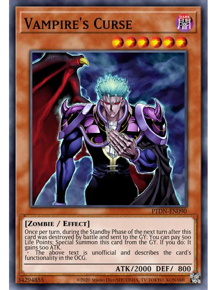 Vampire's Curse - MAMA-EN048 - Ultra Rare 1st Edition 1