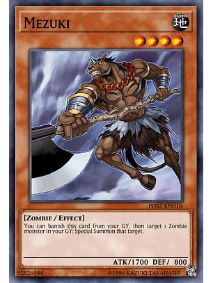 Mezuki - MAMA-EN050 - Ultra Rare 1st Edition