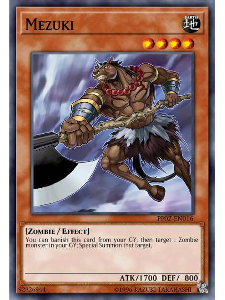 Mezuki - MAMA-EN050 - Ultra Rare 1st Edition 1