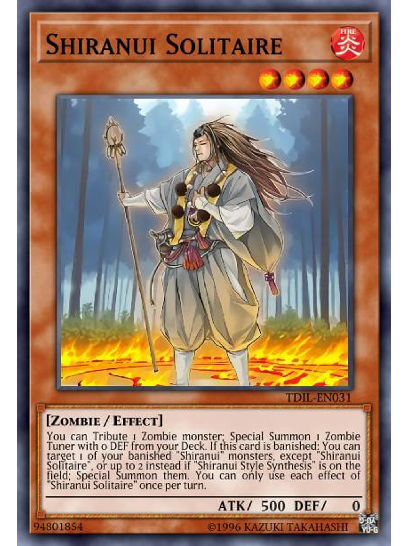 Shiranui Solitaire - MAMA-EN054 - Ultra Rare 1st Edition 1