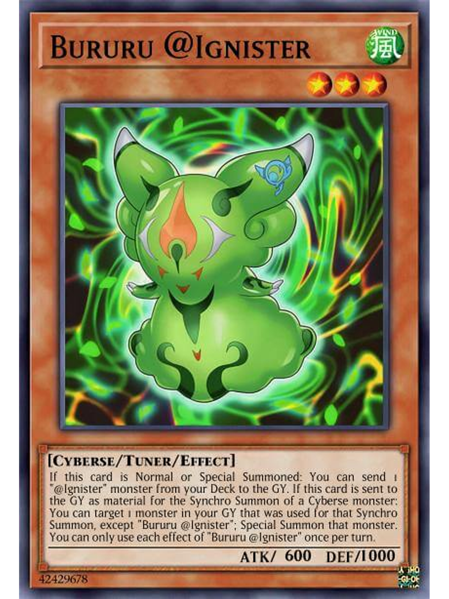 Bururu @Ignister - MAMA-EN055 - Ultra Rare 1st Edition 1