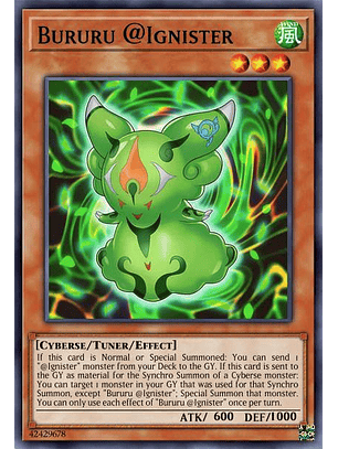 Bururu @Ignister - MAMA-EN055 - Ultra Rare 1st Edition