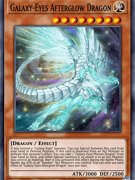 Galaxy-Eyes Afterglow Dragon - MAMA-EN057 - Ultra Rare 1st Edition