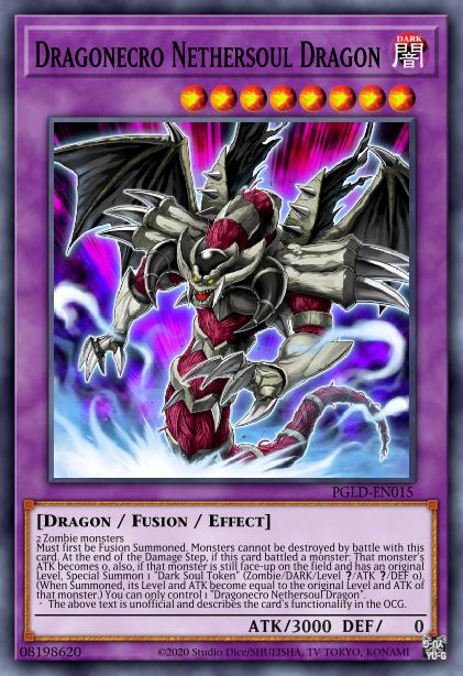 Dragonecro Nethersoul Dragon - MAMA-EN062 - Ultra Rare 1st Edition