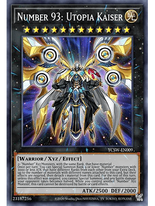 Number 93: Utopia Kaiser - MAMA-EN067 - Ultra Rare 1st Edition