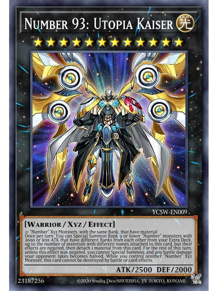 Number 93: Utopia Kaiser - MAMA-EN067 - Ultra Rare 1st Edition 1