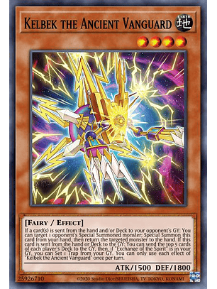 Kelbek the Ancient Vanguard - MAMA-EN027 - Ultra Rare 1st Edition