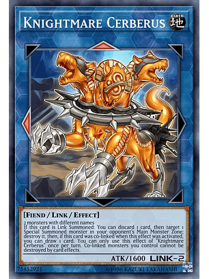 Knightmare Cerberus - MAMA-EN070 - Ultra Rare 1st Edition