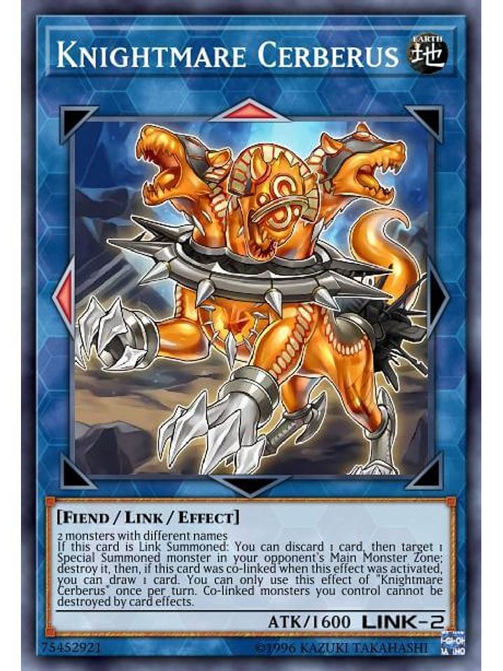 Knightmare Cerberus - MAMA-EN070 - Ultra Rare 1st Edition 1