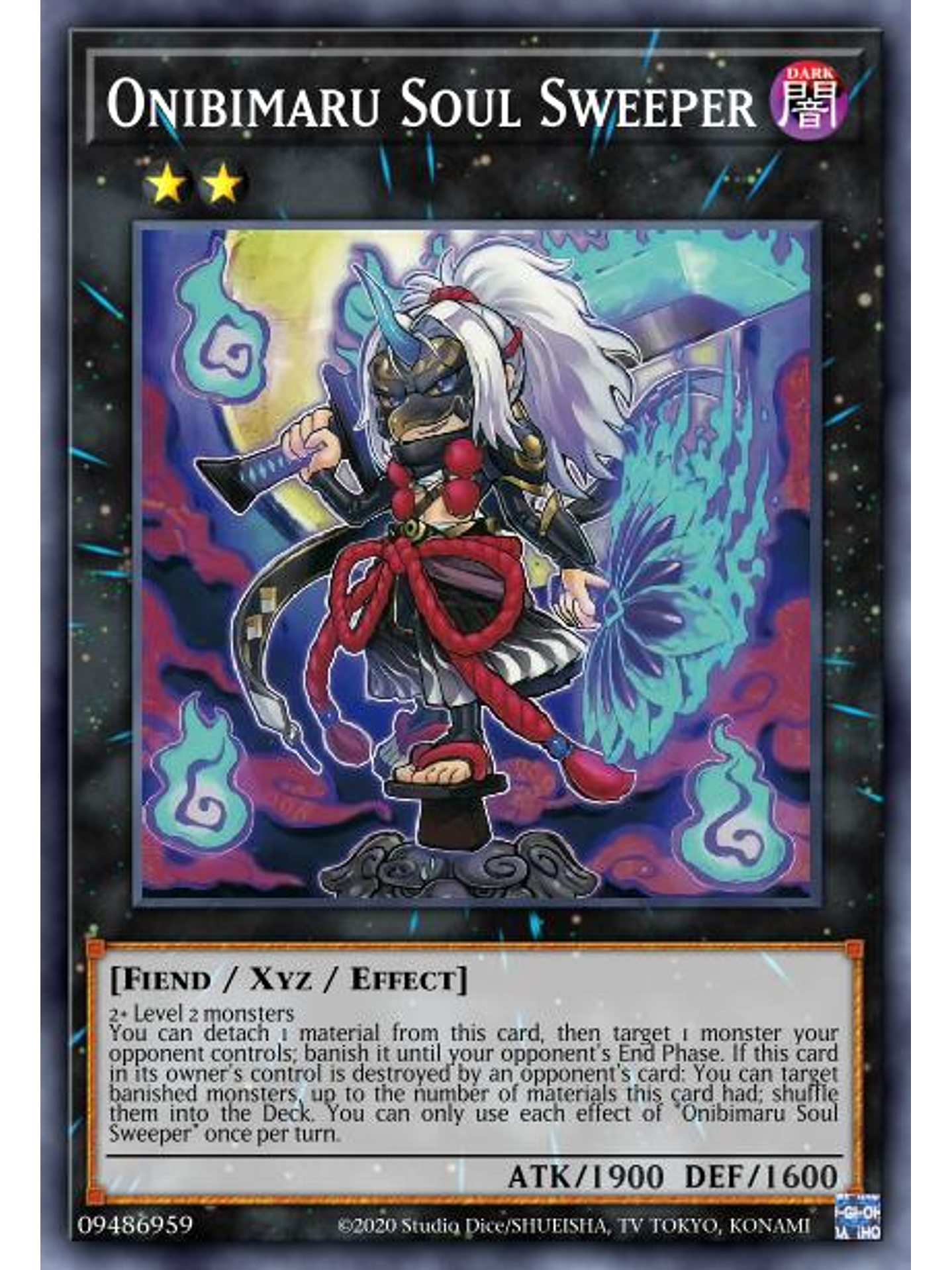 Onibimaru Soul Sweeper - MAMA-EN069 - Ultra Rare 1st Edition 1