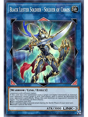 Black Luster Soldier - Soldier of Chaos - MAMA-EN073 - Ultra Rare 1st Edition