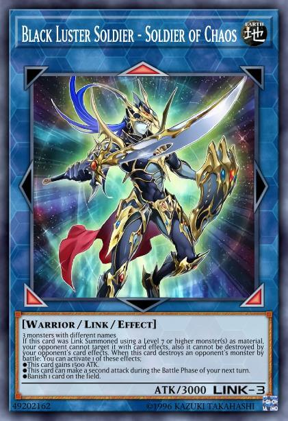 Black Luster Soldier - Soldier of Chaos - MAMA-EN073 - Pharaoh's Ultra Rare 1st Edition