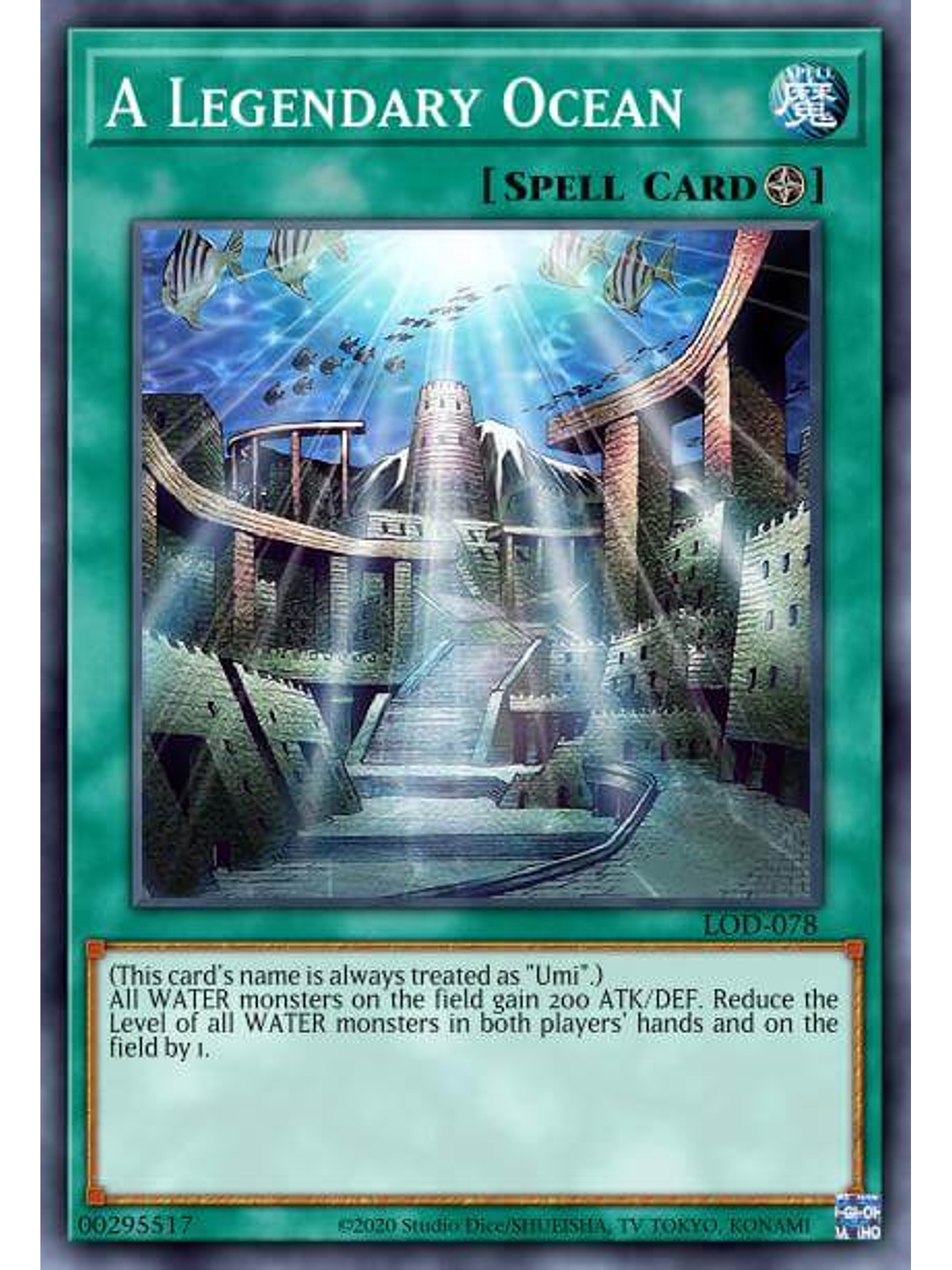 A Legendary Ocean - MAMA-EN079 - Ultra Rare 1st Edition 1