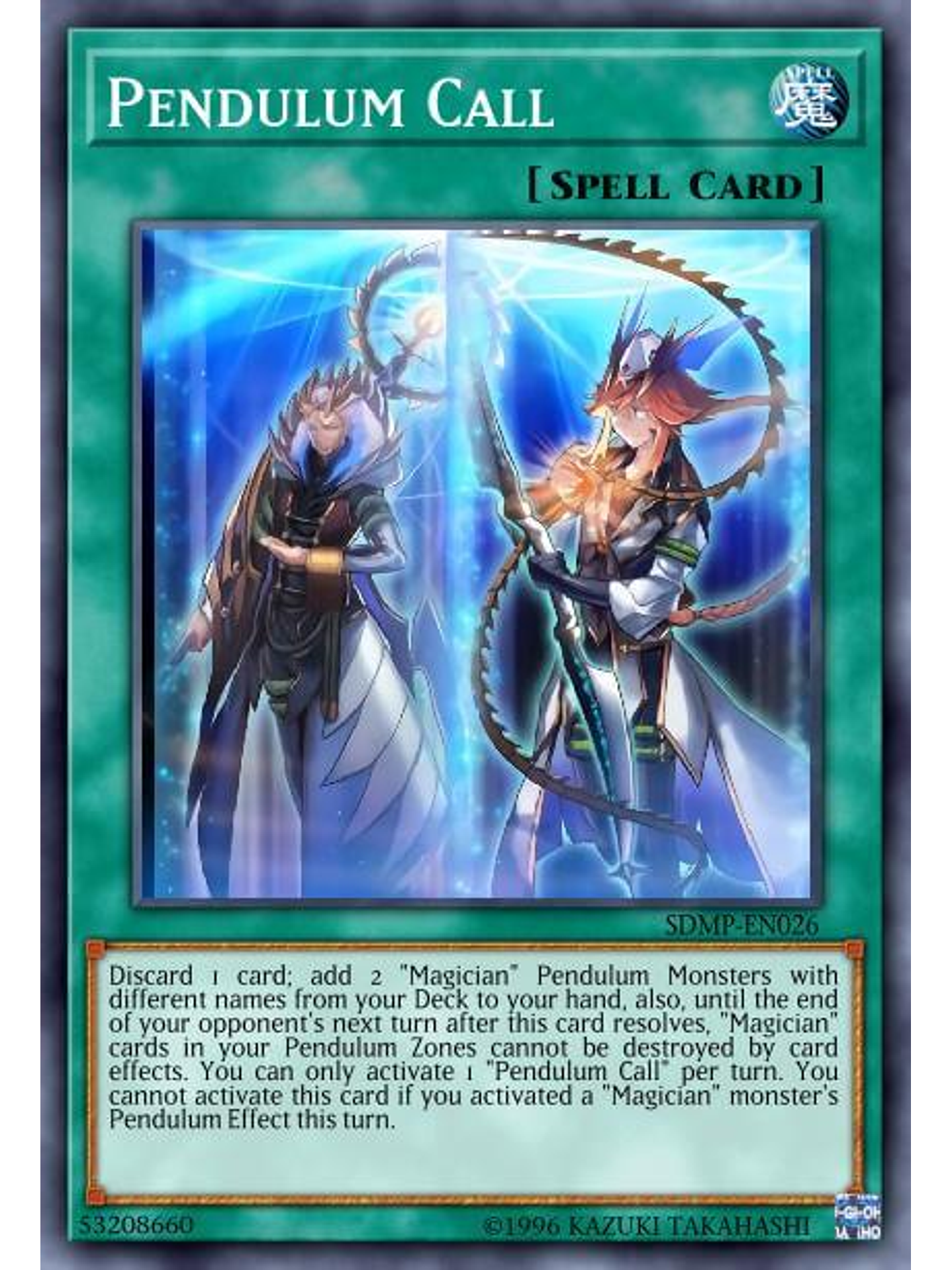 Pendulum Call - MAMA-EN085 - Ultra Rare 1st Edition 1