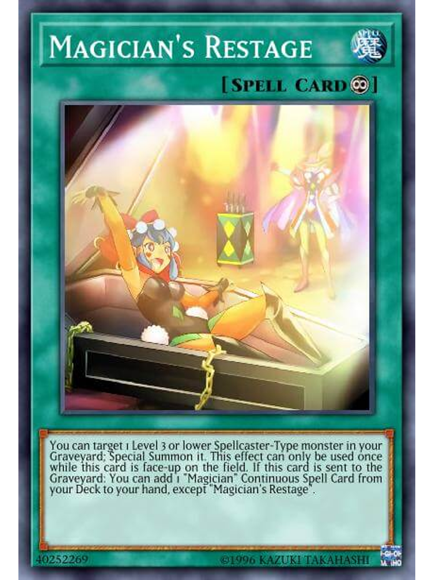 Magician's Restage - MAMA-EN086 - Ultra Rare 1st Edition 1