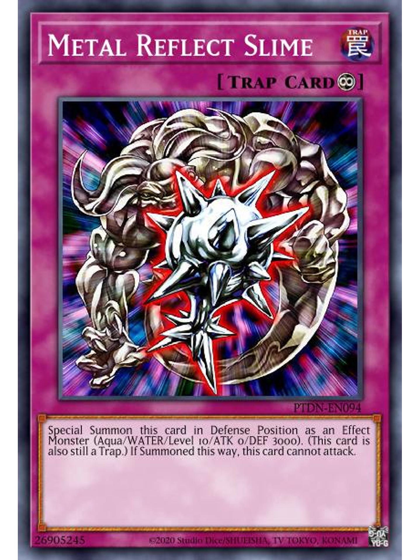 Metal Reflect Slime - MAMA-EN093 - Ultra Rare 1st Edition 1