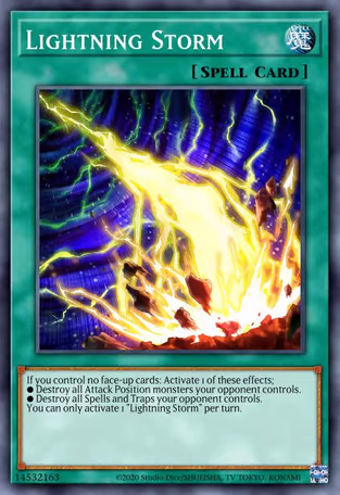 Lightning Storm - MAMA-EN089 - Pharaoh's Ultra Rare 1st Edition